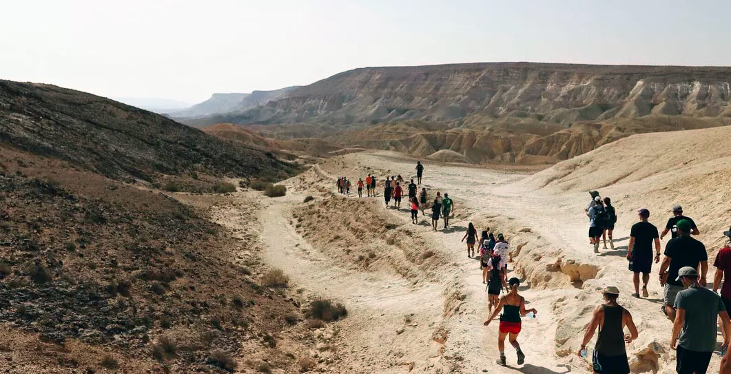 Hiking in the Negev 2018