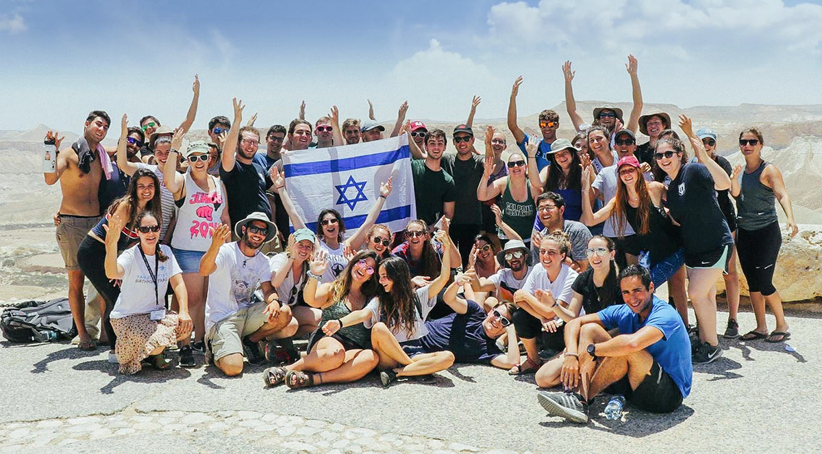 California Group Photo in the Negev, 2018